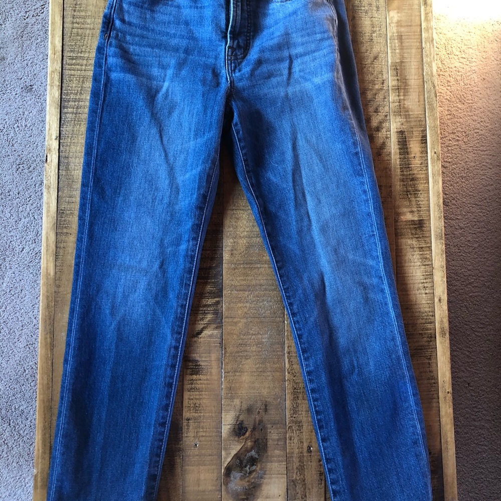 Madewell the perfect vintage crop jean size 25